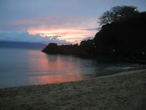 Black Rock Maui At Night